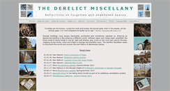 Desktop Screenshot of derelictmisc.org.uk